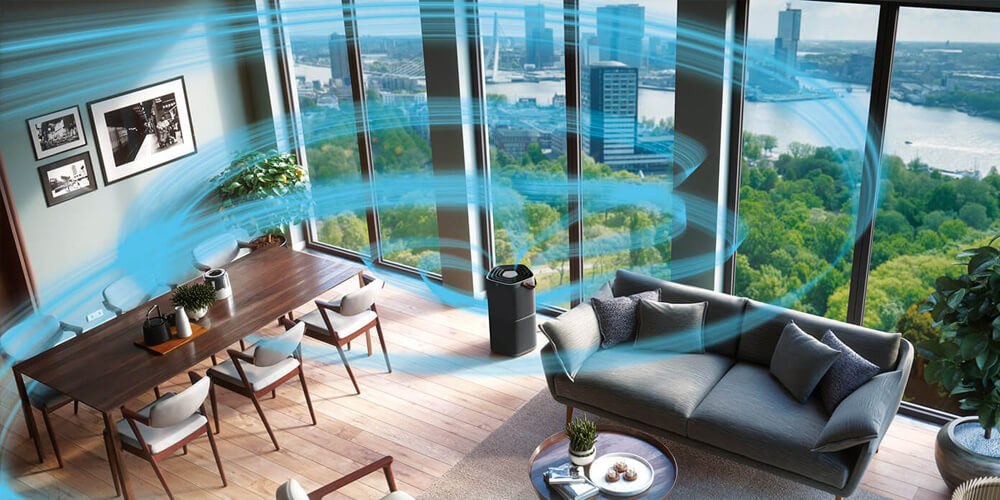 Oczyszczacz Electrolux Pure A9 PA91-404DG - aranżacja