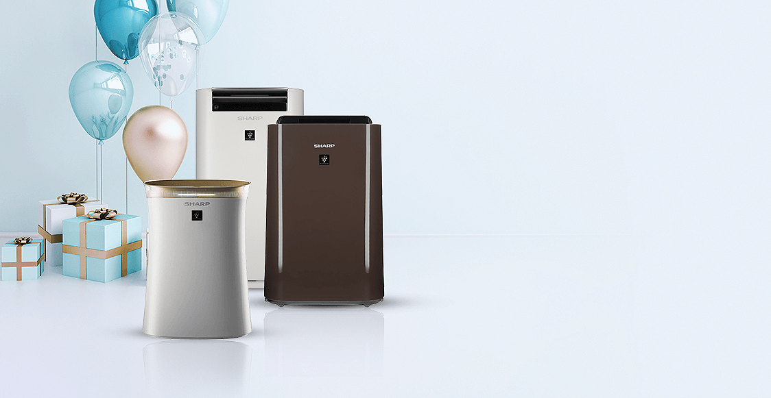 Oczyszczacze powietrza Sharp