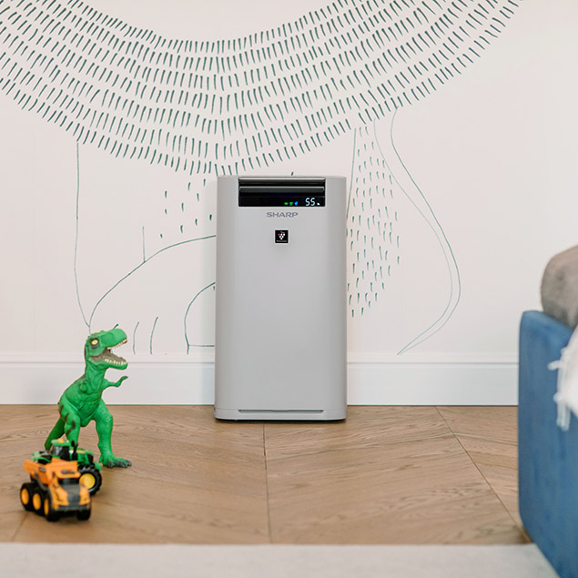 Sharp UA-HG50E-L aranżacja oczyszczacza
