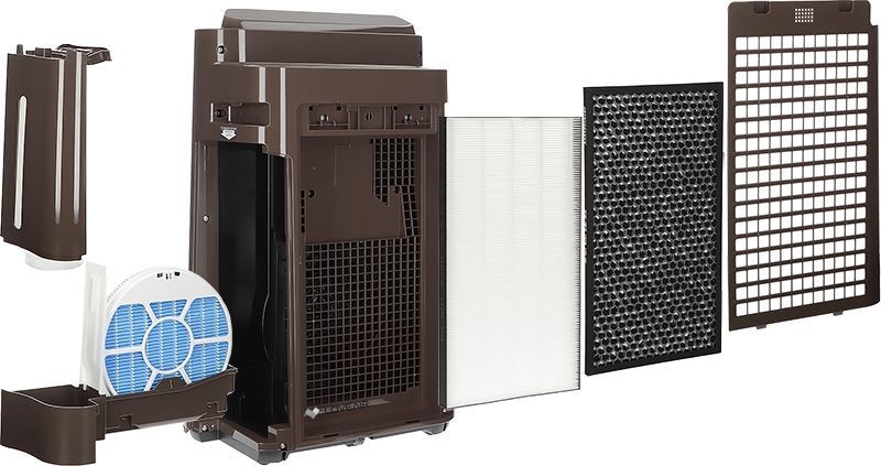 Sharp UA-HD40E-T - stopnie filtracji