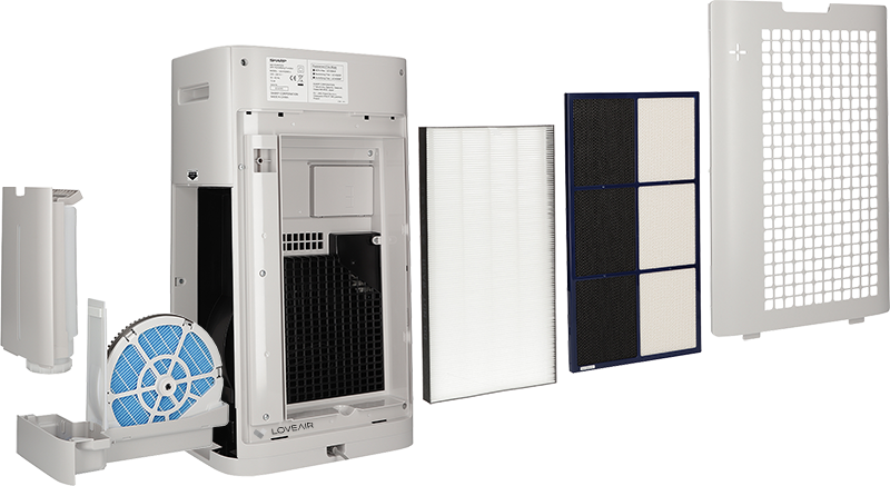 Sharp UA-HG50E-L poziomy filtracji