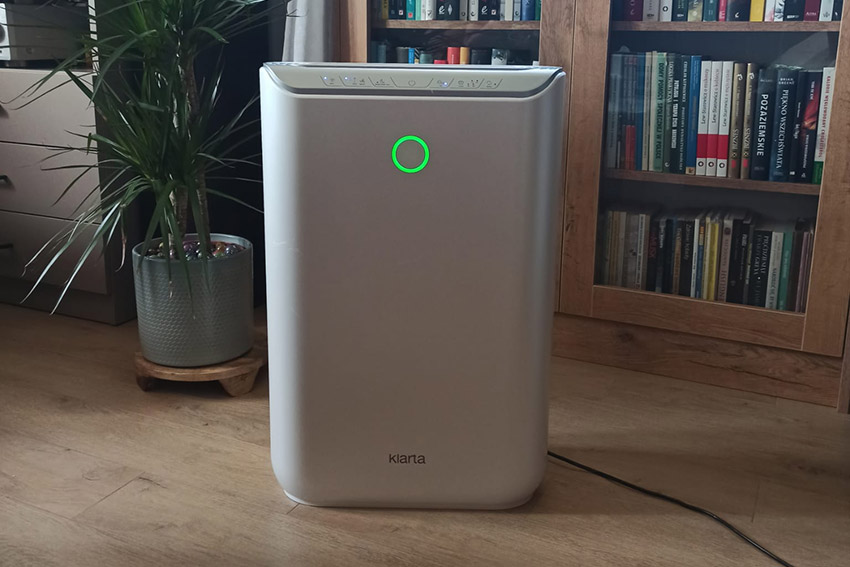 Klarta Stor 2 - aranżacja oczyszczacza