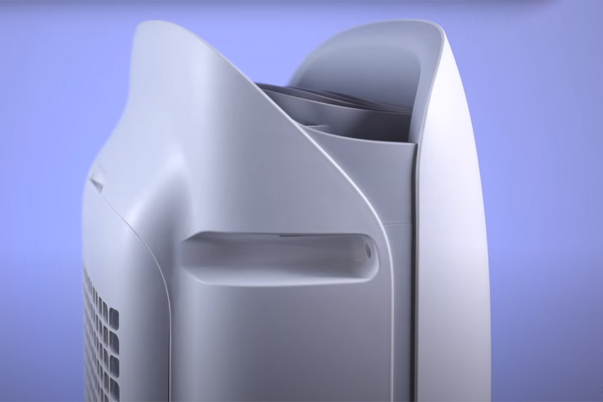 Sharp UA-KCP100E-W - widok z boku