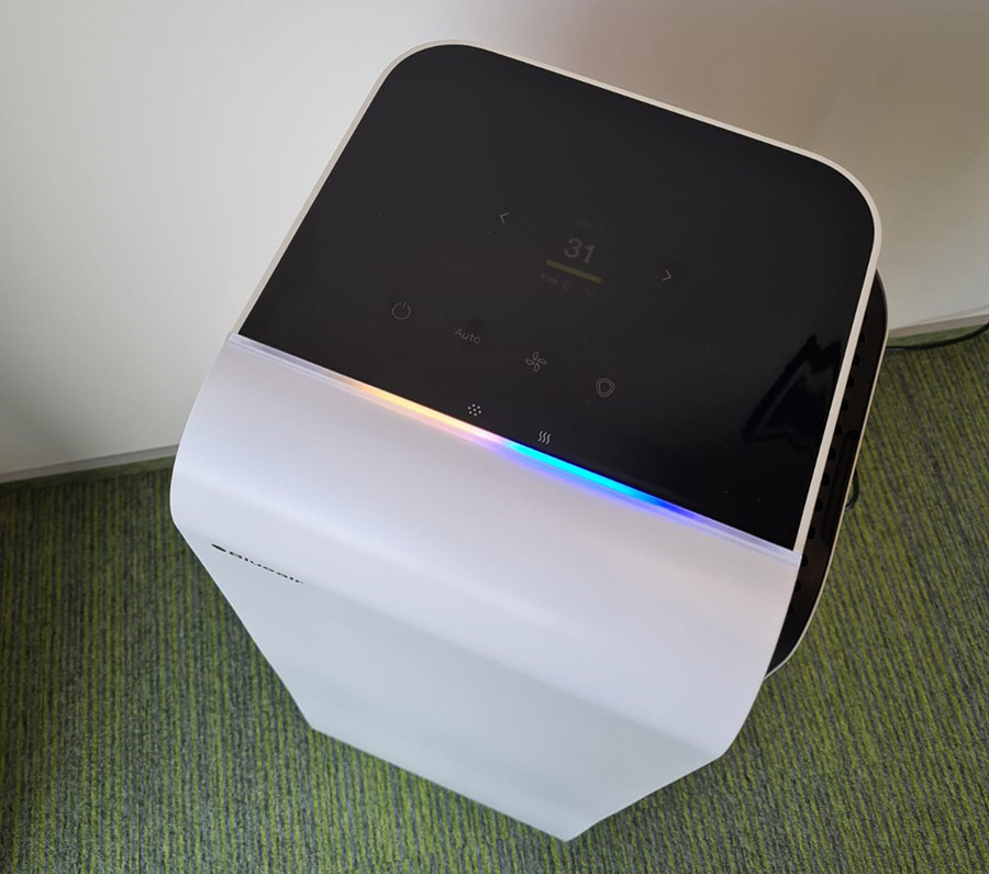 Blueair HealthProtect 7470i wyświetlacz