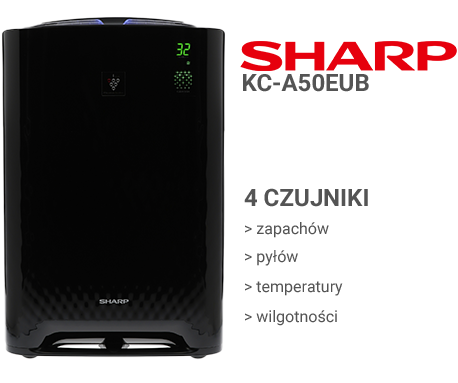 Sharp KC-A50EUB - czujniki
