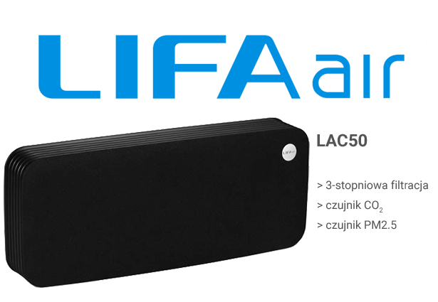 LIFAair LAC50 funkcje