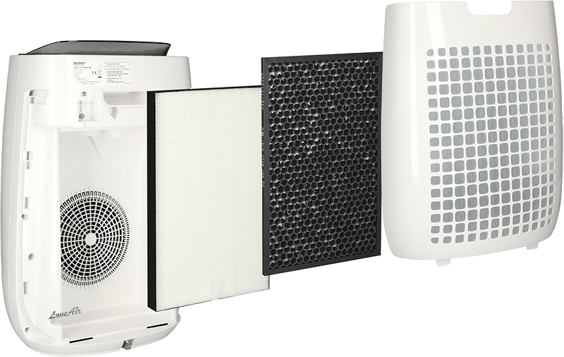 Sharp FP-J40EU-W filtracja