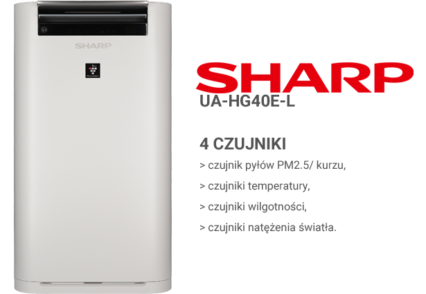 Sharp UA-HG40E-L czujniki