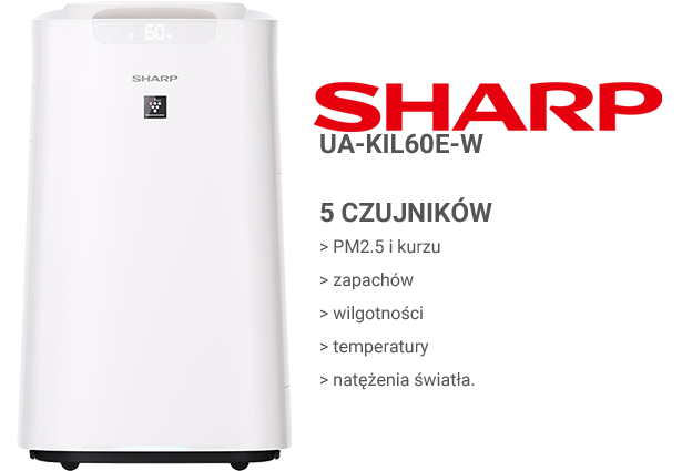 Sharp UA-KIL60E-W czujniki
