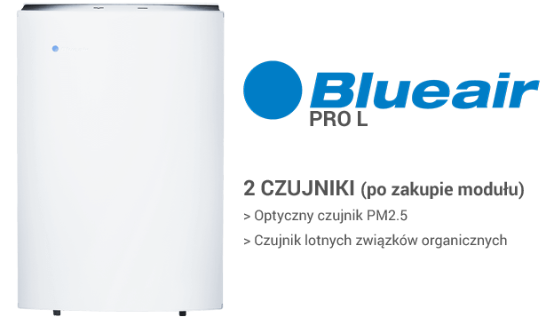 Blueair Pro L czujniki