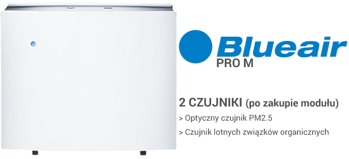 Blueair Pro M czujniki