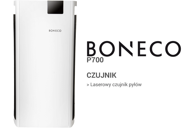 Boneco P700 czujniki