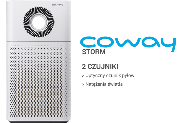 Coway Storm czujniki