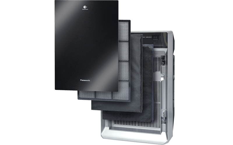 4 filtry w Panasonic F-VXR90G-K