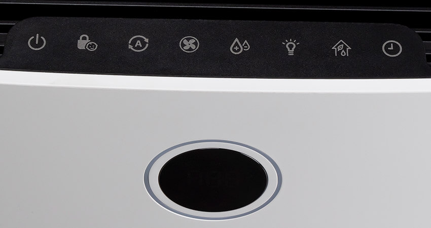 Philips AC3829/10 zbliżenie na panel