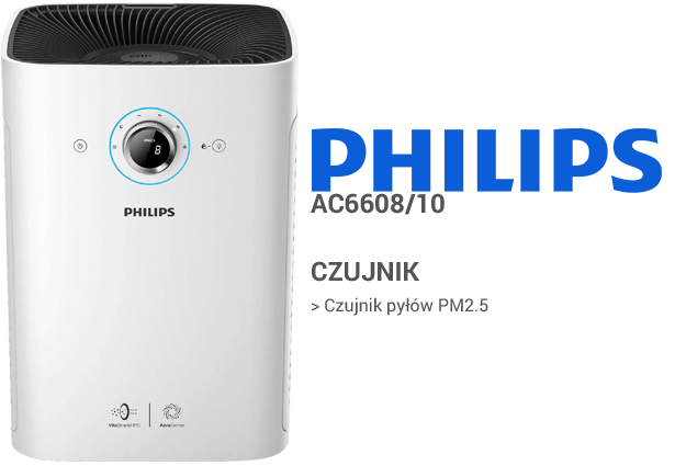 Philips AC6608/10 czujniki