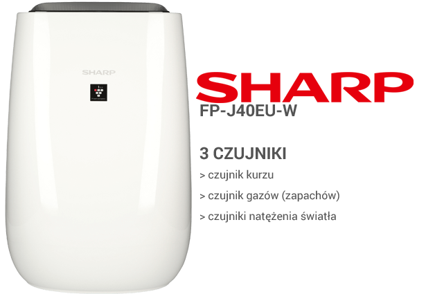 Sharp FP-J40EU-W czujniki