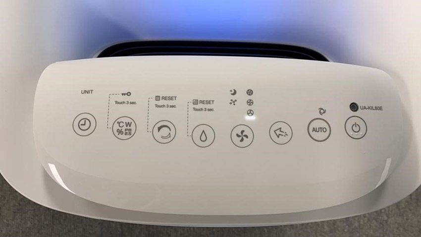 Sharp UA-KIL80E-W panel sterowania