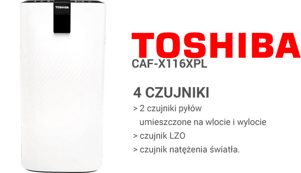 Toshiba CAF-X116XPL czujniki