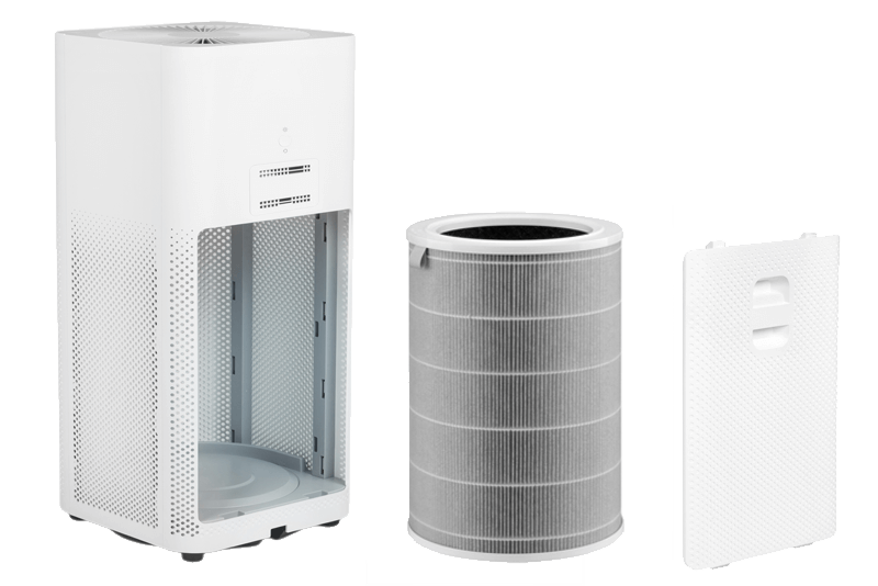 3 poziomy filtracji w Xiaomi Air Purifier 2H