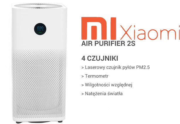 Xiaomi Air Purifier 2S czujniki