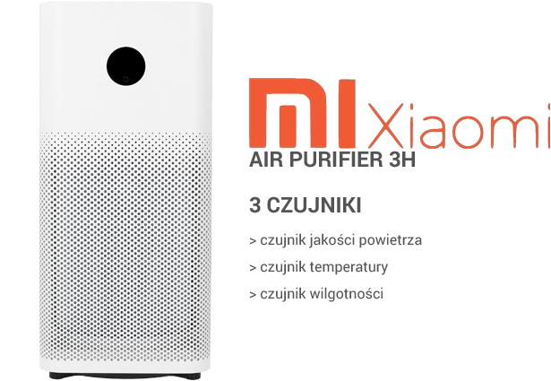 Xiaomi Air Purifier 3H czujniki