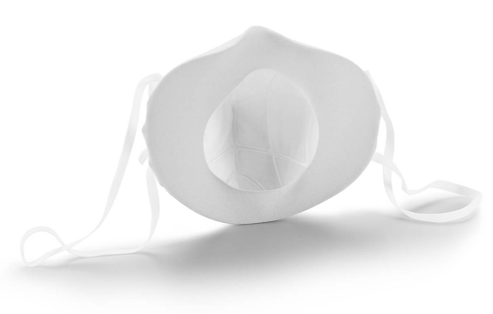 Wnętrze maski antysmogowej LIFAair