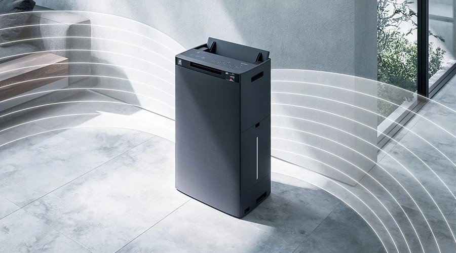 Oczyszczanie powietrza przez Sharp KI-TX100EU-H