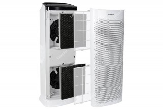 Samsung AX90R7080WD widok na filtry