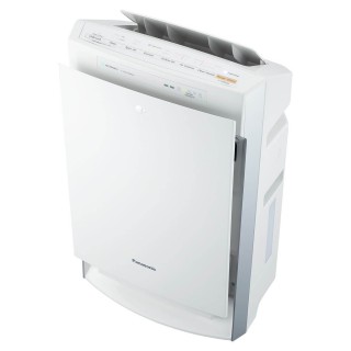 Panasonic F-VXR50G-W widok bok, podczas pracy