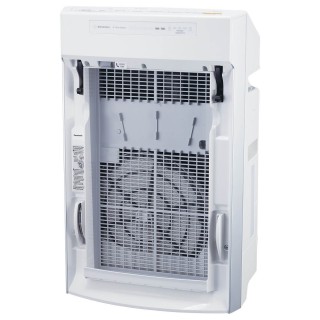 Panasonic F-VXR50G-W bez filtrów, widok na wentylator