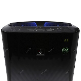 Sharp KC-A40EUB widok góra, aktywny wskaźnik jakości powietrza