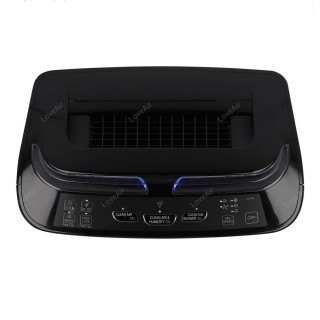 Sharp KC-A40EUB panel sterowania, aktywny wskaźnik jakości powietrza