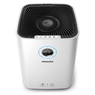 Philips AC5659/10 widok z góry, panel sterowania i wywiew powietrza