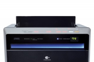 Panasonic F-VXR90G-K sygnalizator czystości wskazuje dobrą jakość powietrza