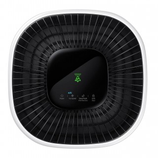 Samsung AX34R3020WW wyświetlacz wskazuje  dobrą jakość powietrza i tryb auto