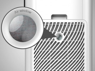 Toshiba CAF-X116XPL zbliżenie na filtr