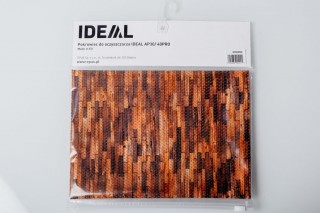 Pokrowiec dekoracyjny IDEAL: wzór drewno