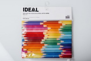 Pokrowiec dekoracyjny IDEAL: wzór kredki