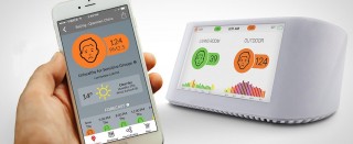Air Visual Pro IQAir sterowanie przez aplikację