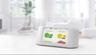 Air Visual Pro IQAir aranżacja czujnika