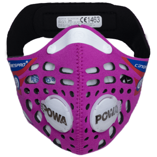Maska antysmogowa Respro CE Cinqro Pink