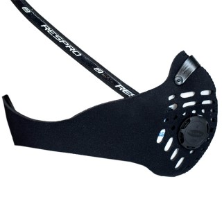 Respro CE Techno Black z boku