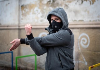 Aranżacja maski Broyx Sport Delta Black