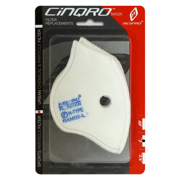 Filtr do maski antysmogowej Respro Cinqro Sport Pack - 2 szt.