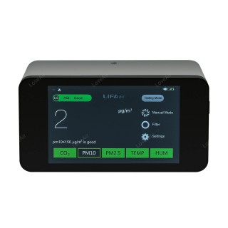 LIFAsmart LAM01 - wskazywanie poziomu pyłów PM10