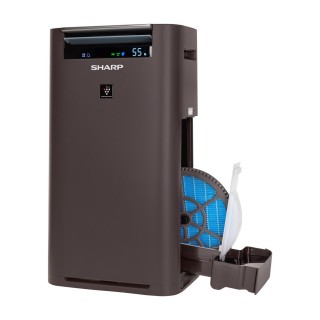 Sharp UA-HG40E-T - widok bokiem, filtr nawilżacza
