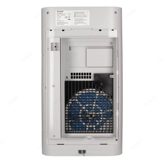 Sharp UA-HG50E-L - widok tył, filtr nawilżacza w urządzeniu