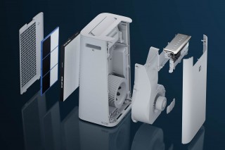 Sharp UA-HG60E-L - przekrój urządzenia