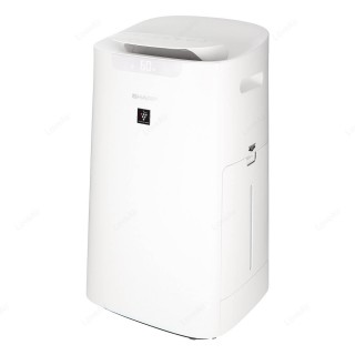 Sharp UA-KIL80E-W - widok bok, aktywny wyświetlacz